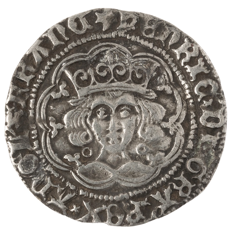 Silver Groat Fourpence Coin Henry VI Very Fine
