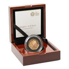 2019 Paddington at St. Paul's Cathedral Fifty Pence 50p Proof Gold Coin Boxed
