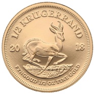 2018 Proof Half Ounce Krugerrand Gold Coin