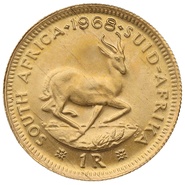 1968 1R 1 Rand coin South Africa