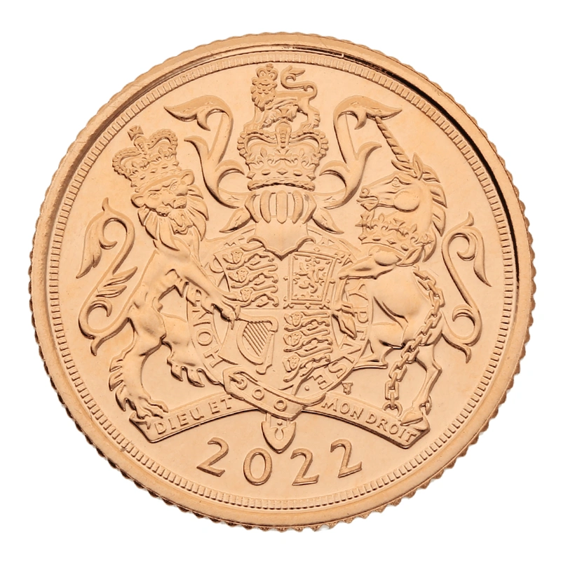 2022 Gold Half Sovereign Jubilee