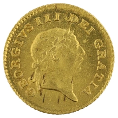 1808 1/3 Guinea Gold Coin George III