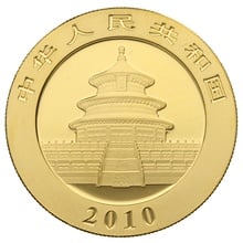 2010 1oz Chinese Panda Gold Coin