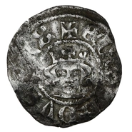 1344-1351 Silver Half Penny Coin Edward III Florin Issue
