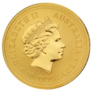2006 Half Ounce Gold Australian Nugget