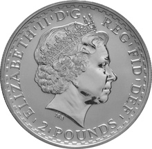 2002 1oz Silver Britannia Coin