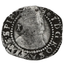 1603-1604 James I Silver Penny Hammered mm Thistle