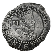 1603-4 James I Silver Twopence - mm Thistle