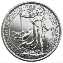 2013 1oz Silver Britannia Coin