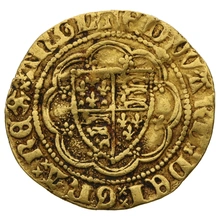 Quarter Noble Gold Coin Edward III Very Fine