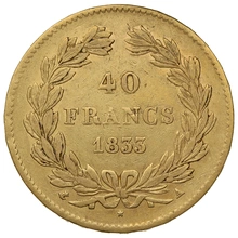 French 40 Francs Gold Coin