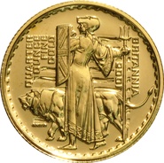 2001 1/4oz Gold Britannia Coin