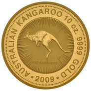 2009 10oz Nugget Gold Coin