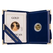 1990 Proof 1/10oz American Eagle Gold Coin Boxed