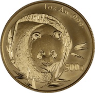 2003 1oz Chinese Panda Gold Coin