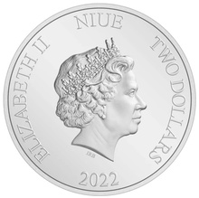 2022 Proof Superman Silver Coin 1oz Boxed