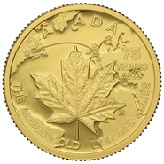 2015 Quarter Ounce Gold Canadian Maple - The Allied Gold
