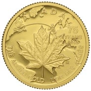 2015 1/4oz Canadian Maple Leaf Gold Coin The Allied Gold