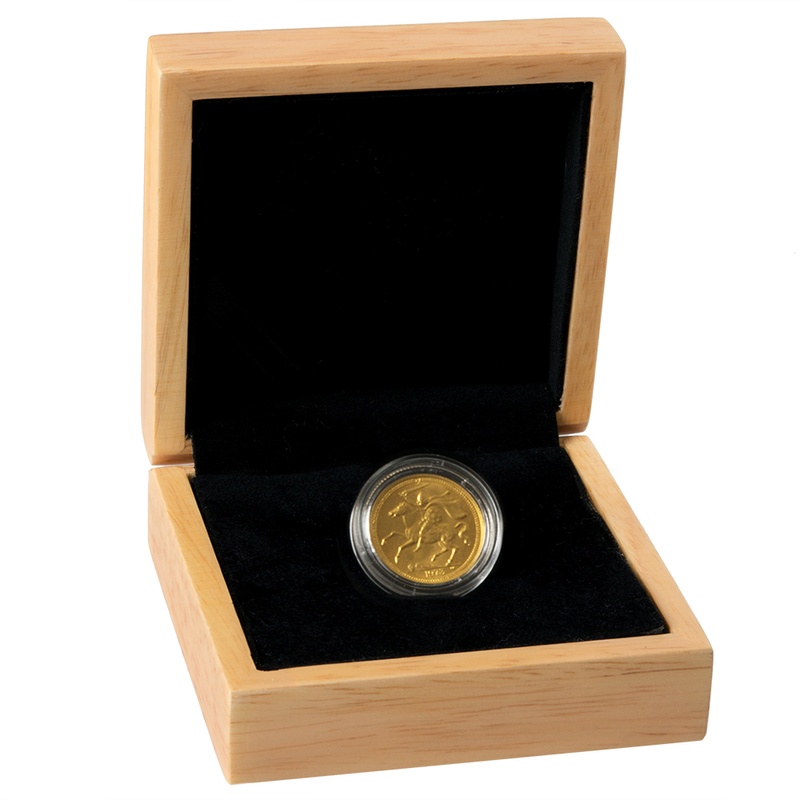 Isle of Man Sovereign Gift Boxed
