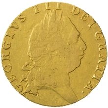 1793 Gold Guinea Coin George III