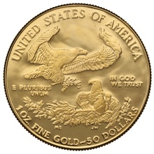 1986 Proof American Eagle Gold Coin 1oz MCMLXXXVI Boxed