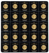 2023 MapleGram 25 x 1g Gold Coins