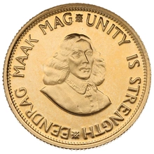 1977 R2 Gold Coin 2 Rand South Africa