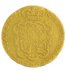 1772 George III Guinea Gold Coin