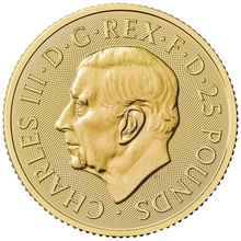 Monster Box of 500 2025 1/4oz Britannia Gold Coins