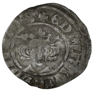 1279-1307 Edward I Silver Penny Durham Class 10ab