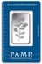 20g Silver Bar PAMP Rosa Minted