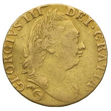 1782 Guinea Gold Coin