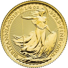 2019 1/4oz Gold Britannia Coin