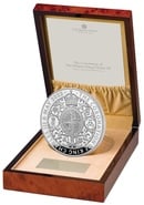 2023 1kg Silver Coronation of King Charles III Proof Coin Boxed