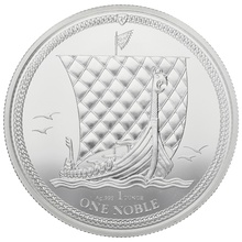 2018 Silver 1oz Isle of Man Noble Proof Coin