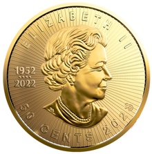 2023 MapleGram 25 x 1g Gold Coins
