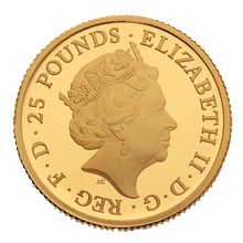 2020 1/4oz Proof White Horse of Hanover Gold Coin Queen's Beasts Boxed