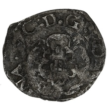 1625-49 Charles I Silver Penny Rose to Both Sides