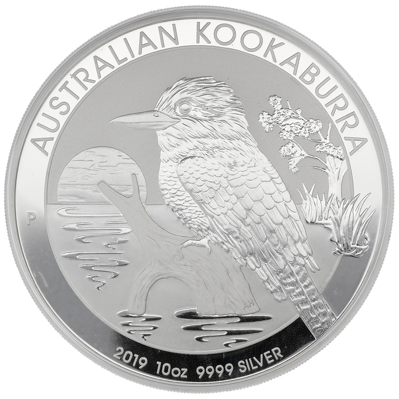 2019 10oz Silver Kookaburra