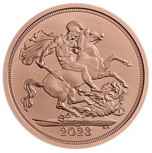 2023 Coronation Struck on the Day Gold Sovereign Boxed