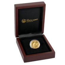 2018 1/4oz Australian Kangaroo Gold Nugget Coin Boxed