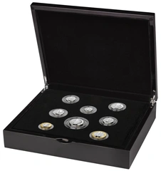 2023 His Majesty King Charles III Definitives UK Silver Proof Coin Set Boxed