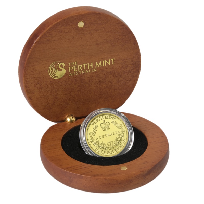 2016 Australian Gold Proof Half Sovereign Boxed