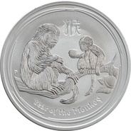 2016 1oz Australian Lunar Year of the Monkey Silver Coin