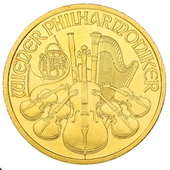 2001 Austrian Gold Philharmonic Coin 1oz