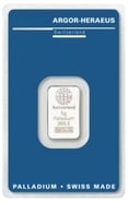 5g Palladium Bar Argor-Heraeus