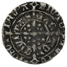 1495-1498 Henry VII Silver Half Groat Twopence Hammered mm Tun