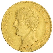 French 20 Francs Gold Coin Bonaparte Premier Consul A AN12