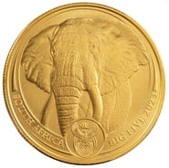 2023 Elephant Gold Coin Big Five Series 1oz