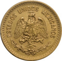 Mexican Diez 10 Pesos Gold Coin